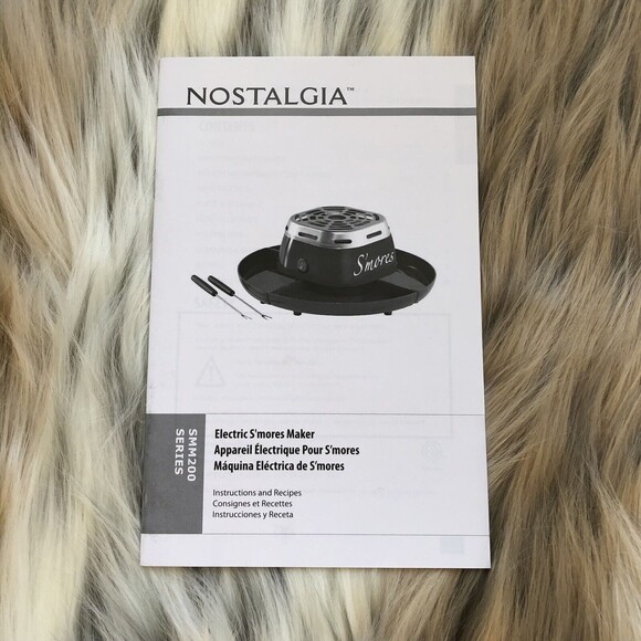 Nostalgia SMM200 Stainless Steel S'mores Maker - Brown Electric, - Picture 8 of 8